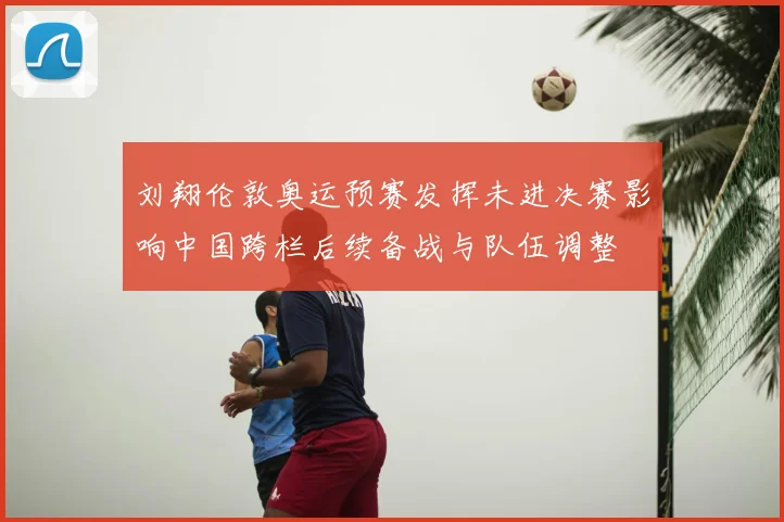 刘翔伦敦奥运预赛发挥未进决赛影响中国跨栏后续备战与队伍调整